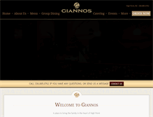 Tablet Screenshot of giannoshp.com